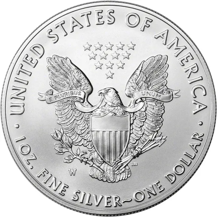 American Silver Eagle Uncirculated Burnished 1 oz $1 - Coin in OGP - Random Date #2