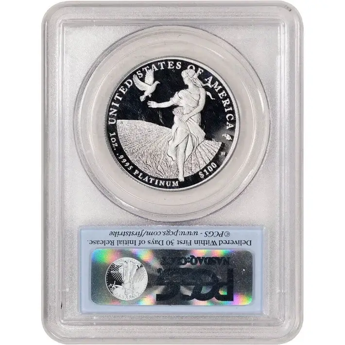 2011 W American Platinum Eagle Proof 1 oz $100 - PCGS PR70 DCAM First Strike #3