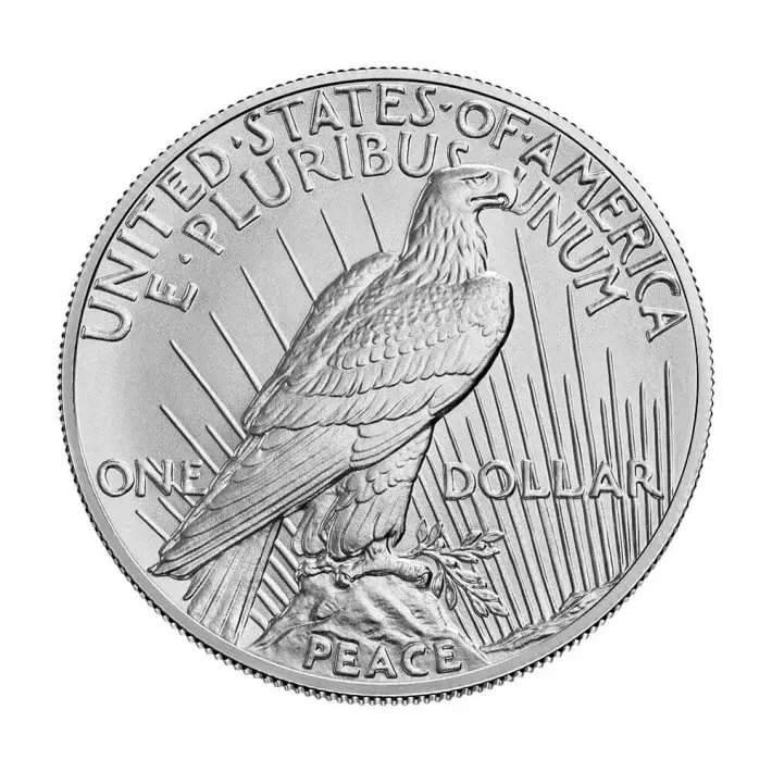 2023 US Peace Silver Dollar $1 NGC MS70 Early Releases Anniversary Label #3